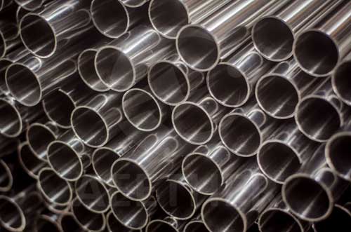 Inconel 686 welded tube surface