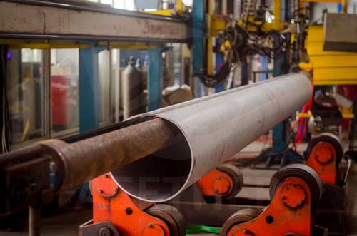 Inconel 686 welded tube inspection