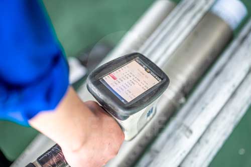 Inconel 686 seamless pipe eddy current testing