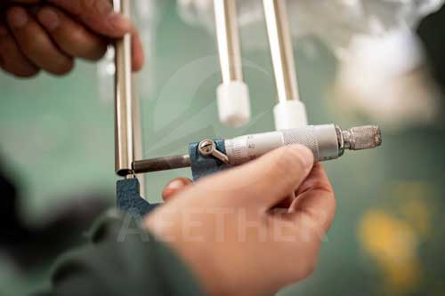 cold drawing for Inconel 625 capillary tube size inspection