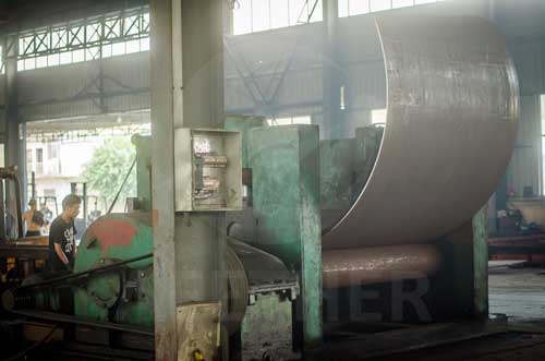 Inconel 686 plate flattening