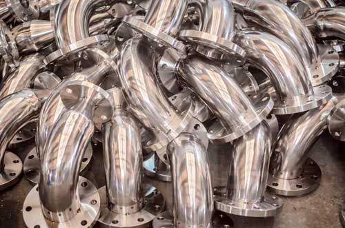 Inconel 686 flanged elbow