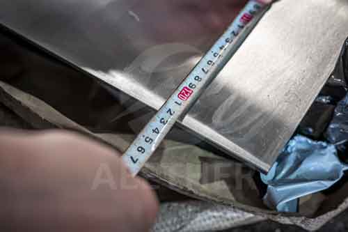Inconel 686 plate size inspection