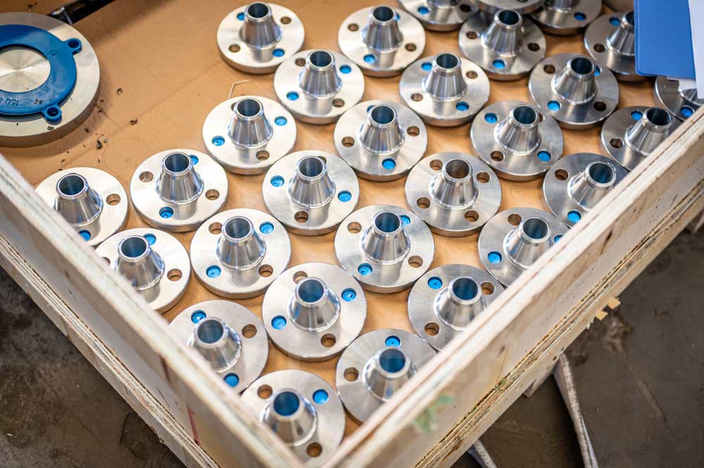 photo of nickel alloy fittings