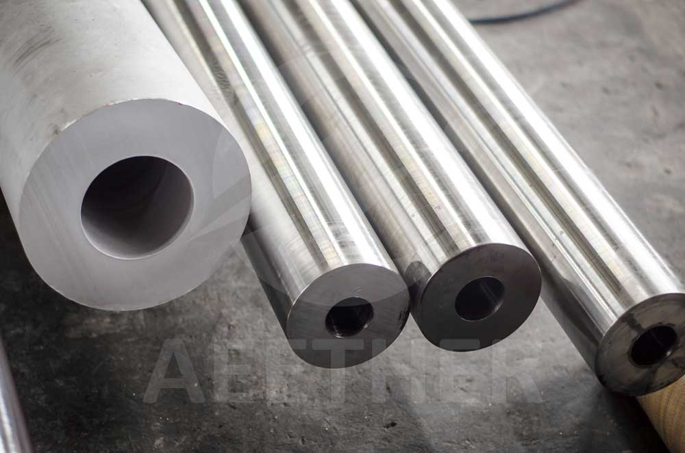 photo of nickel alloy pipes